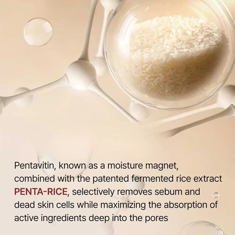 Dr. Melaxin Korean Black Rice Peeling Ampoule Exfoliating Face Remove Dead Skin Cells Blackheads Moisturizing Facial Skincare