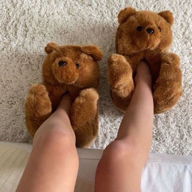 Soft Life Cozy Teddy Slippers