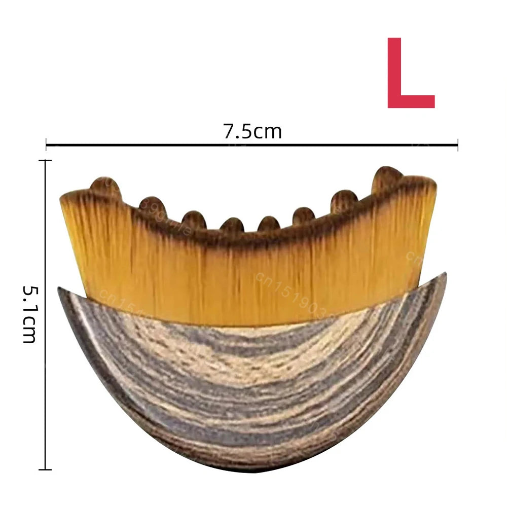 Lymphatic Contour Face Brush Lymphatic Drainage Reduce Puffiness Relief Fatigue Facial Massager Face Chin Skin Sculpting Tool