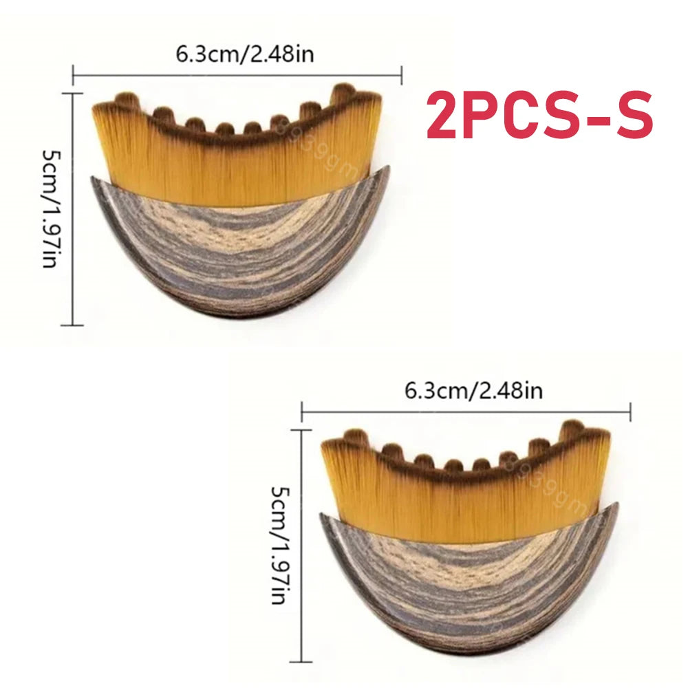 Lymphatic Contour Face Brush Lymphatic Drainage Reduce Puffiness Relief Fatigue Facial Massager Face Chin Skin Sculpting Tool