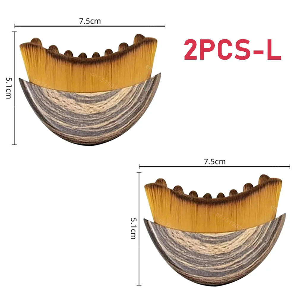 Lymphatic Contour Face Brush Lymphatic Drainage Reduce Puffiness Relief Fatigue Facial Massager Face Chin Skin Sculpting Tool