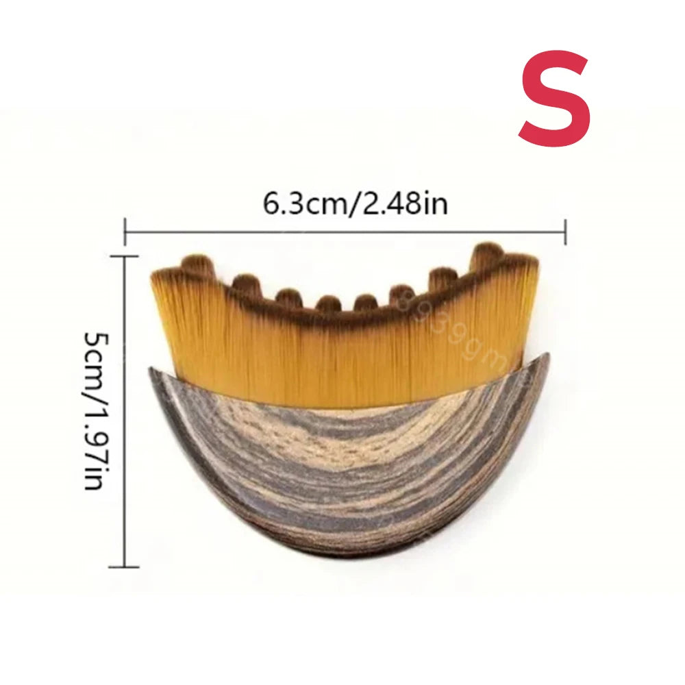 Lymphatic Contour Face Brush Lymphatic Drainage Reduce Puffiness Relief Fatigue Facial Massager Face Chin Skin Sculpting Tool