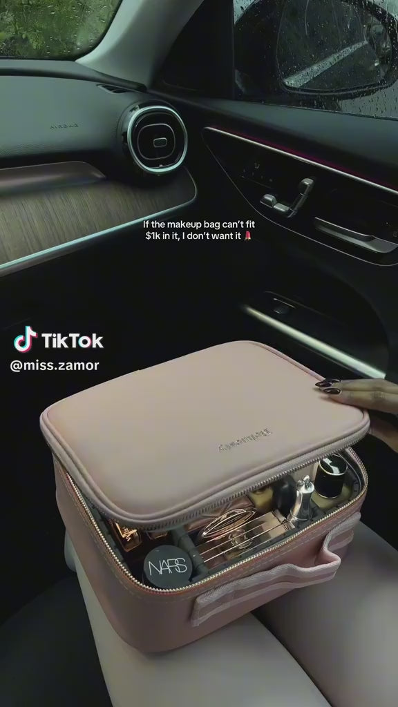 LED Mirror Makeup Case